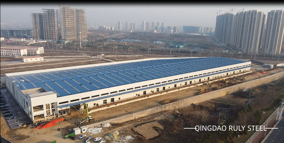 Construcción prefabricada de alta resistencia antísismica de diseño de amplia extensión de estructura de acero marco de acero