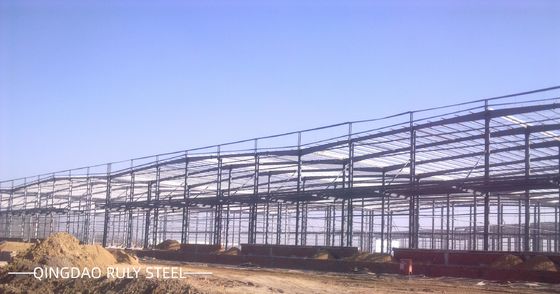 Taller de estructuras de acero de alta calidad de gran envergadura galvanizado