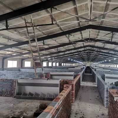 Construir rápidamente un cobertizo prefabricado de metal estructura metálica de acero resistente a los terremotos taller