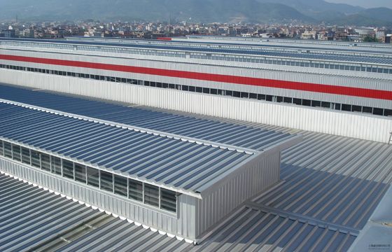 Cuadro de acero de instalación rápida de peso ligero Cuadro de portal preensamblado Edificio comercial Taller de estructura de acero