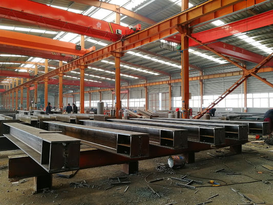 Fabricación prefabricada Materiales industriales de construcción Taller de acero
