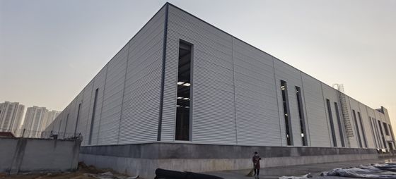 Construcción de estructuras de acero galvanizado laminado en caliente H sección de piezas de marco prefabricado almacén