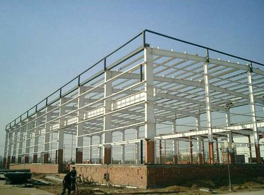 Taller de almacén prefabricado de acero con vida útil de 50 años