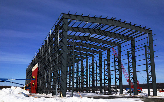 Taller de construcción prefabricada de estructura de acero de ingeniería a medida