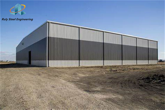 Estructura de acero prefabricada Almacén de acero de sección H Q235B personalizado