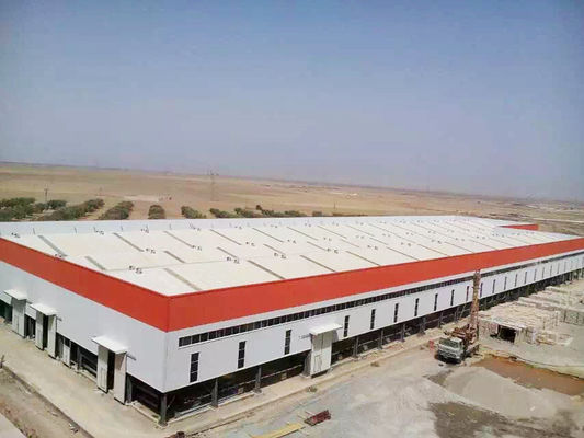 Prefabricado de almacenes de metal económico Construcción rápida velocidad Rate de instalación rápida