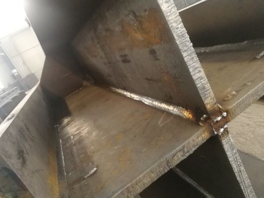 Columna y Viga de Sección H de Estructura de Acero Prefabricada Q235B Q355B