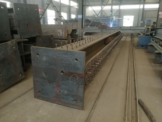 Columna y Viga de Sección H de Estructura de Acero Prefabricada Q235B Q355B