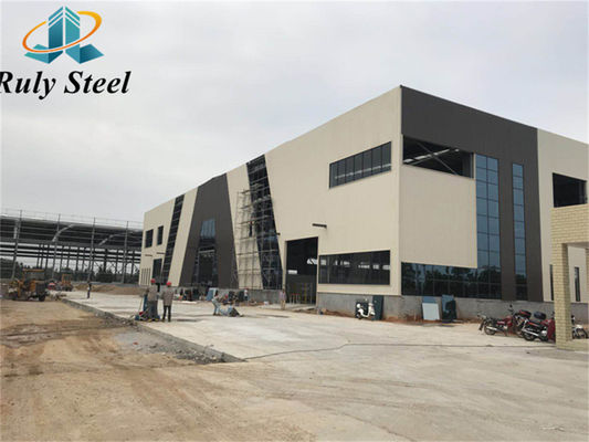 Estructura prefabricada de acero de larga duración de fácil instalación Almacén China Fábrica Suministro Tamaño a pequeña/gran escala
