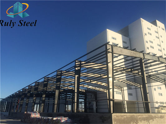 Construcción prefabricada de acero Almacén de metales Taller de fábrica Edificios para grandes cantidades
