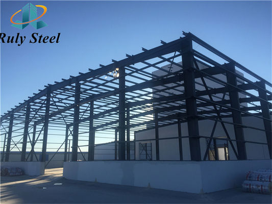 Construcción prefabricada de acero Almacén de metales Taller de fábrica Edificios para grandes cantidades