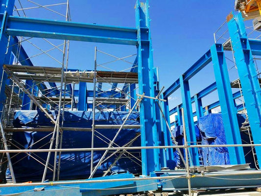 Fabricación de estructuras prefabricadas de acero para edificios de acero de varios pisos PEB Edificios de acero Almacén