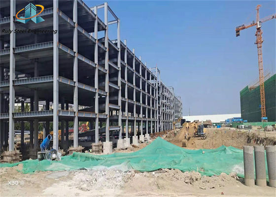 Fabricación de estructuras prefabricadas de acero de varios pisos para edificios residenciales / de oficinas / hoteles