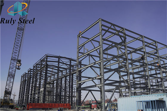 Fabricación de estructuras prefabricadas de acero de varios pisos para edificios residenciales / de oficinas / hoteles