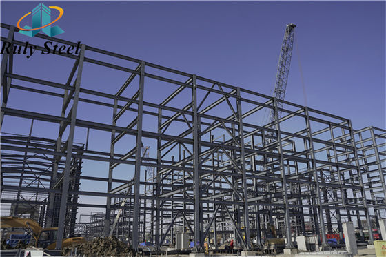 Fabricación de estructuras prefabricadas de acero de varios pisos para edificios residenciales / de oficinas / hoteles