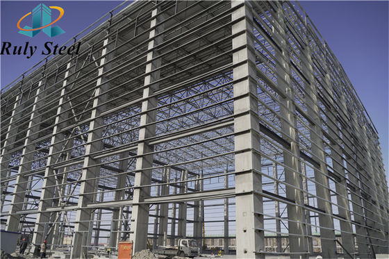 Fabricación de estructuras prefabricadas de acero de varios pisos para edificios residenciales / de oficinas / hoteles