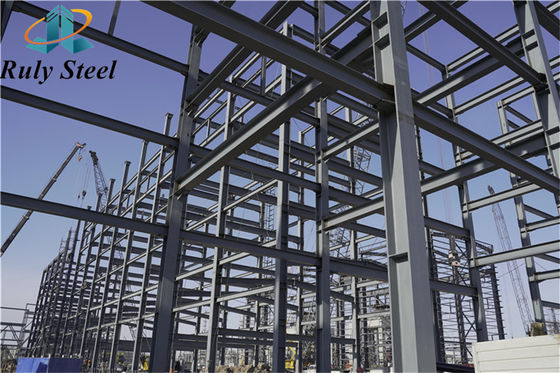 Fabricación de estructuras prefabricadas de acero de varios pisos para edificios residenciales / de oficinas / hoteles