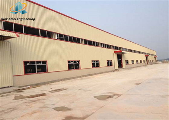 Construcciones prefabricadas de estructura de acero Almacén prefabricado Durabilidad y resistencia inmejorables