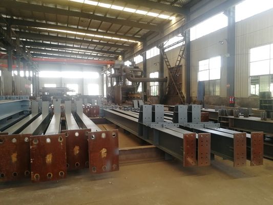Alkyd / Epoxy pintado / miembros de la estructura de acero galvanizado GB UB ASTM estándar