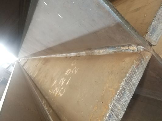 Vigas y Columnas de Estructura de Acero Prefabricadas ASTM A36 Q235B Q355B