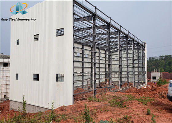 Construcción de edificios con estructura prefabricada de acero de varios pisos Almacenamiento prefabricado de grandes dimensiones almacén frigorífico