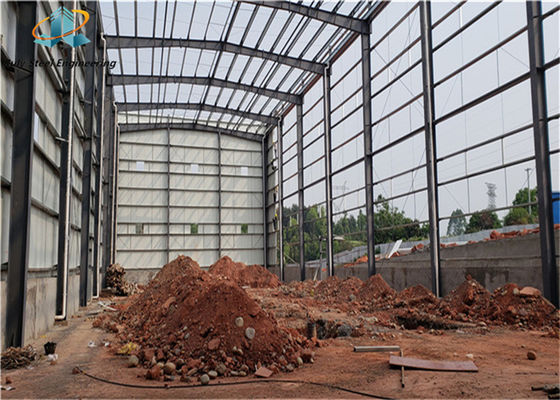 Construcción de edificios con estructura prefabricada de acero de varios pisos Almacenamiento prefabricado de grandes dimensiones almacén frigorífico