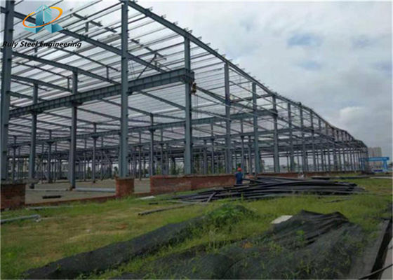 Construcción de edificios con estructura prefabricada de acero de varios pisos Almacenamiento prefabricado de grandes dimensiones almacén frigorífico