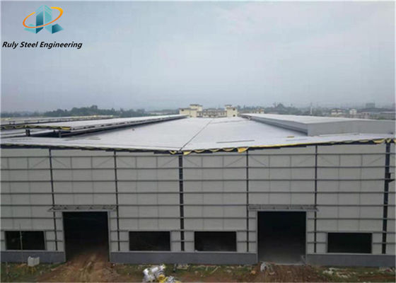 Construcción de edificios con estructura prefabricada de acero de varios pisos Almacenamiento prefabricado de grandes dimensiones almacén frigorífico
