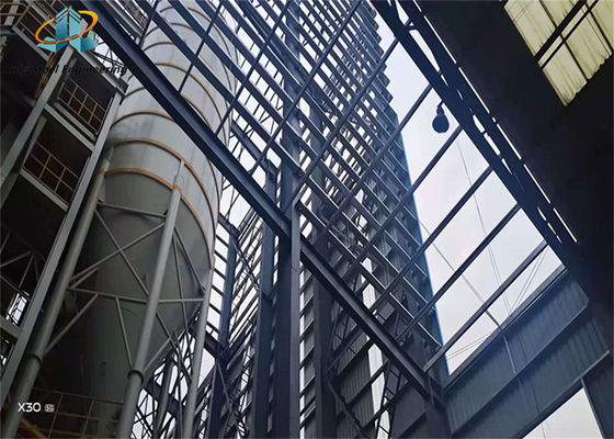 Columnas de sección H de gran envergadura con varios pisos Estructura de acero industrial Edificio Almacén Taller Materiales de construcción