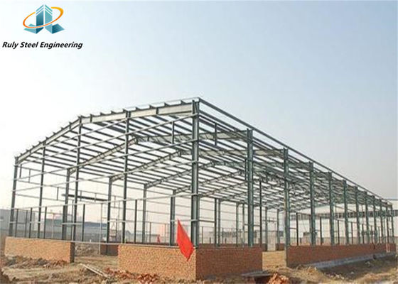 Prefabricado a medida Estructura de acero Edificio Materiales de construcción Almacén Taller colgante Almacén en frío Edificio prefabricado