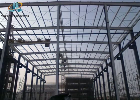 Prefabricado a medida Estructura de acero Edificio Materiales de construcción Almacén Taller colgante Almacén en frío Edificio prefabricado