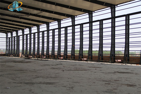 Prefabricado pre-diseñado almacenamiento en frío marco de construcción estructura prefabricada de acero almacén