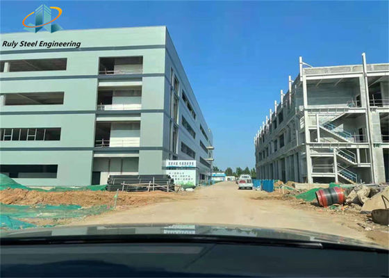 Prefabricados de estructura de acero de varios pisos Hotel Fabricación / Fabricación / Instalación