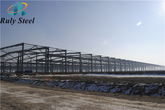 Construcción de estructuras prefabricadas de acero Industrial Suministro modular Taller de fabricación de acero