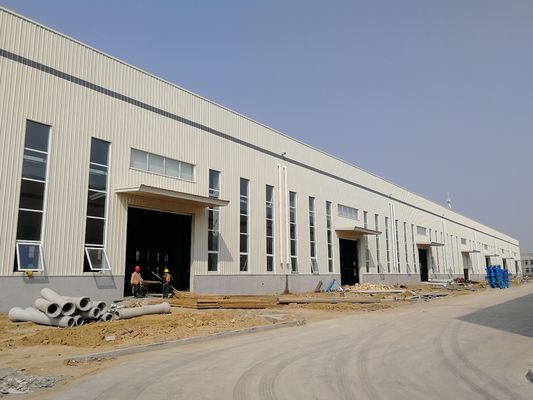 Q235B Ingeniero de construcción de estructuras de acero Almacén de almacenamiento de metales