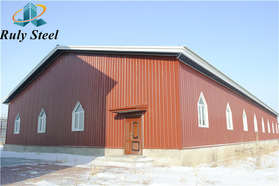 Construcción de estructuras de acero de gran envergadura Materiales de construcción prefabricados de metal