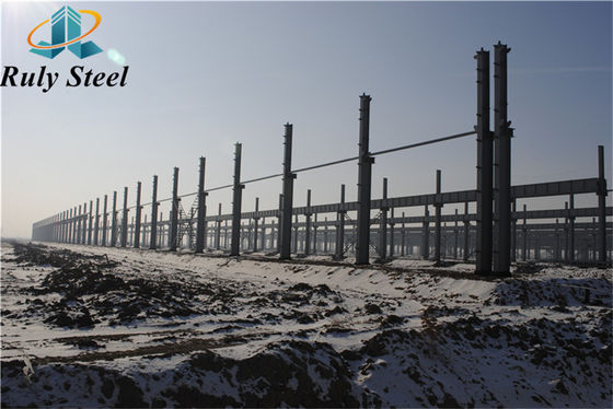 Construcción de estructuras de acero de gran envergadura Materiales de construcción prefabricados de metal