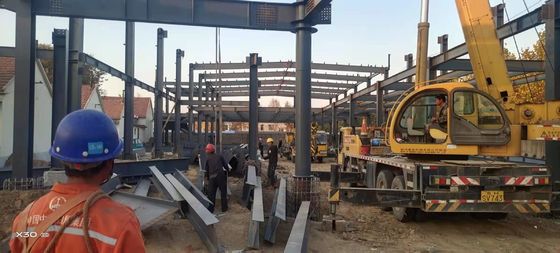 Construcción de estructura de acero prefabricada taller prefabricado