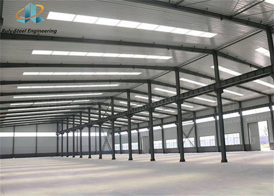 Construcción de estructuras prefabricadas de acero personalizadas con talleres de paredes de parapeto