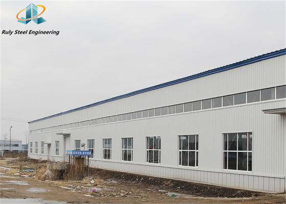 Prefabricado industrial galvanizado/pintado/prefabricado Construcción de estructuras de acero galvanizado Taller modular