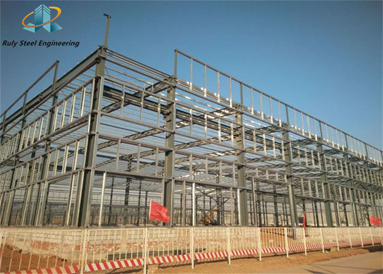Prefabricado industrial galvanizado/pintado/prefabricado Construcción de estructuras de acero galvanizado Taller modular