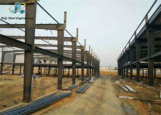 Edificios prefabricados de acero estables hechos a medida Taller de acero estructural