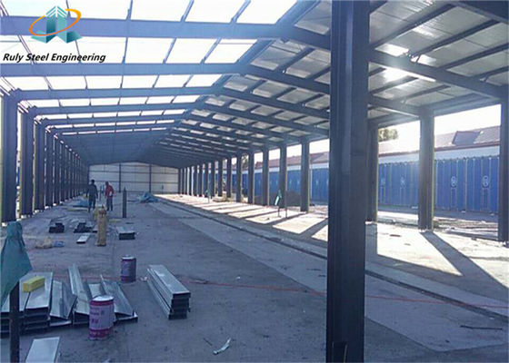 Edificios prefabricados de acero estables hechos a medida Taller de acero estructural