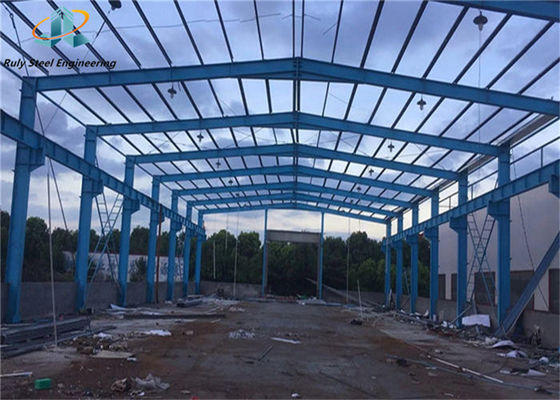 Edificios prefabricados de acero estables hechos a medida Taller de acero estructural