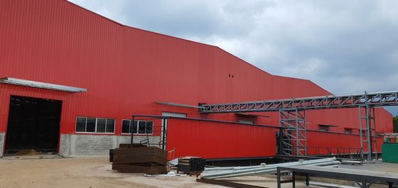 Construcción de estructuras de acero Prefabricado de larga duración Edificio de almacén Prefabricado Taller