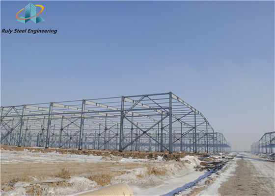 China Almacén de materias primas de bajo costo fácil de ensamblar estructura de acero prefabricada personalizada
