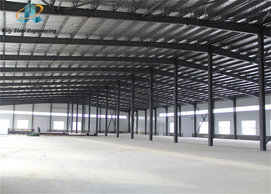 China Almacén de materias primas de bajo costo fácil de ensamblar estructura de acero prefabricada personalizada