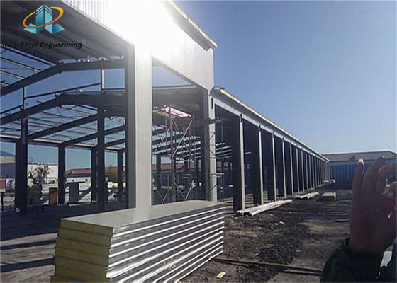 Pre Ingeniería Edificio prefabricado Taller de construcción Almacén Edificio de diseño industrial ligero Taller de construcción de acero