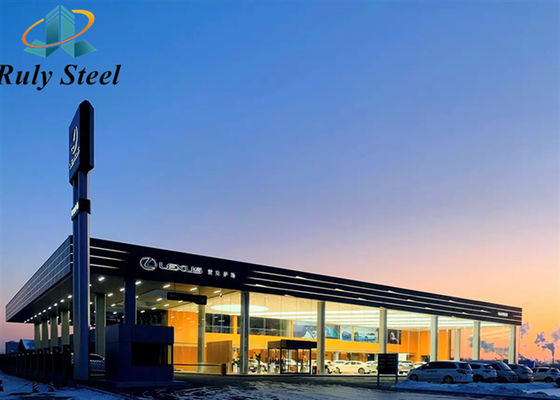 Precio de venta directa de fábrica Venta en caliente Almacén de estructura de aleación de aluminio industrial