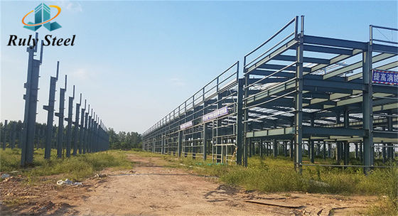 Clásico marco de portal personalizado Estructura prefabricada de acero Edificio de acero